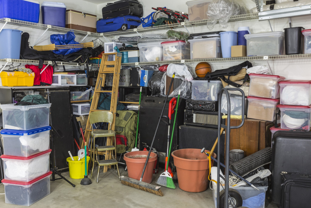 garage clutter