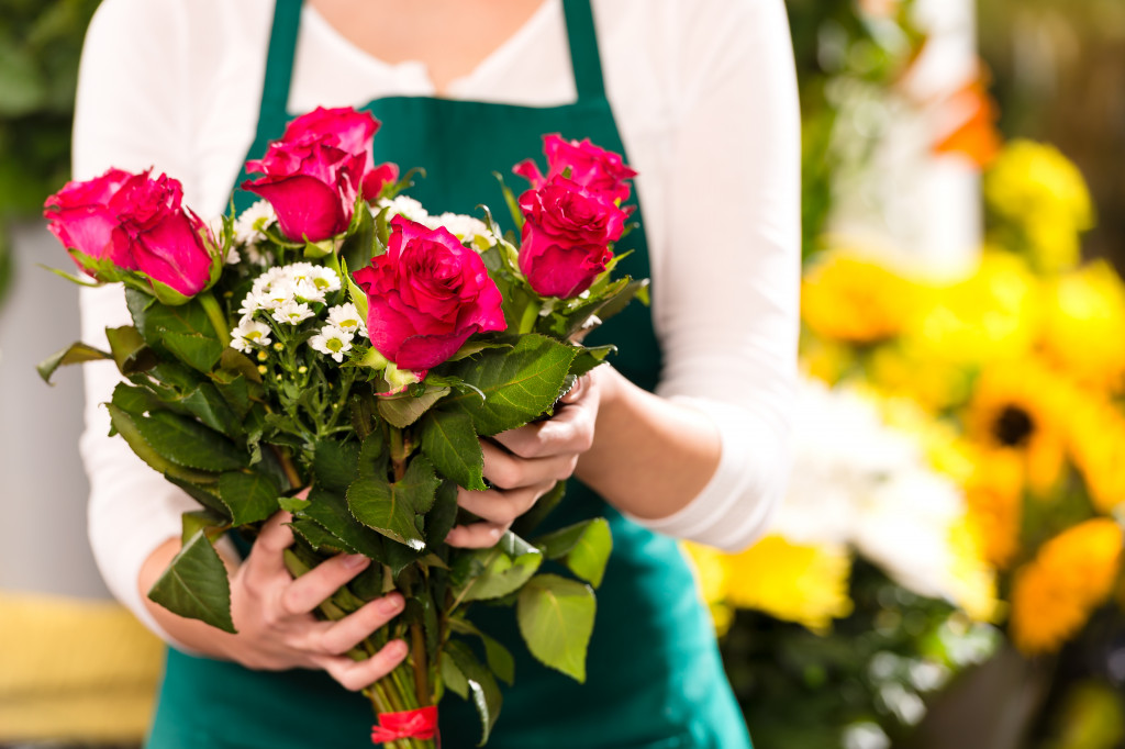 a florist