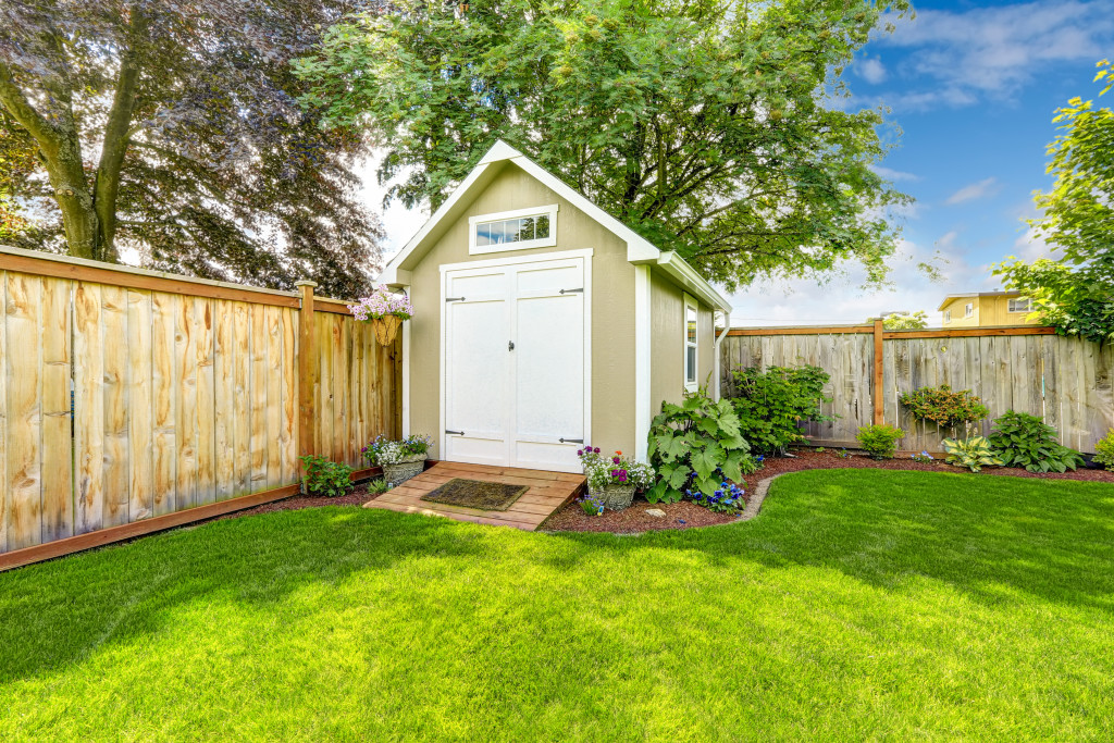 Backyard shed