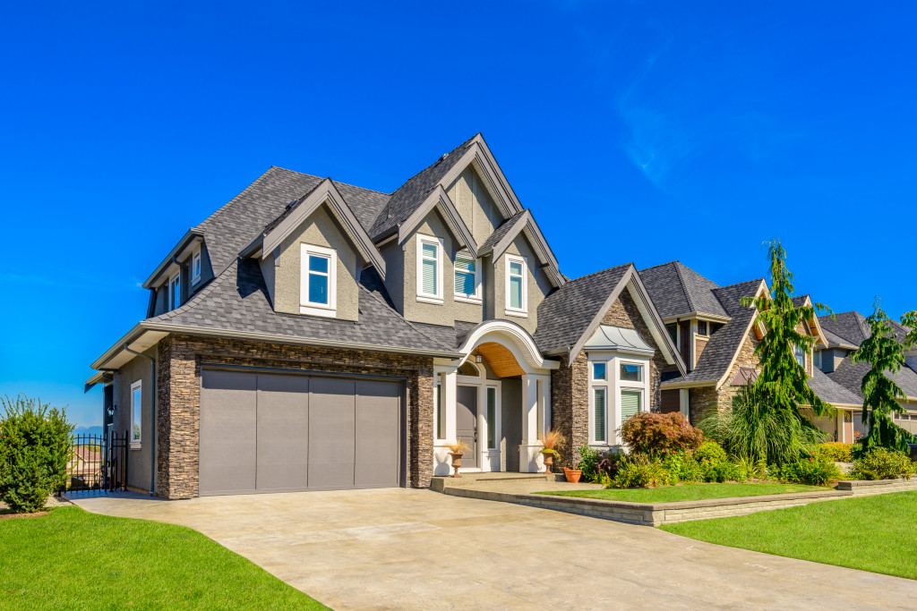 peaceful suburban neighborhood