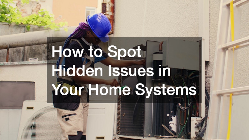 How to Spot Hidden Issues in Your Home Systems